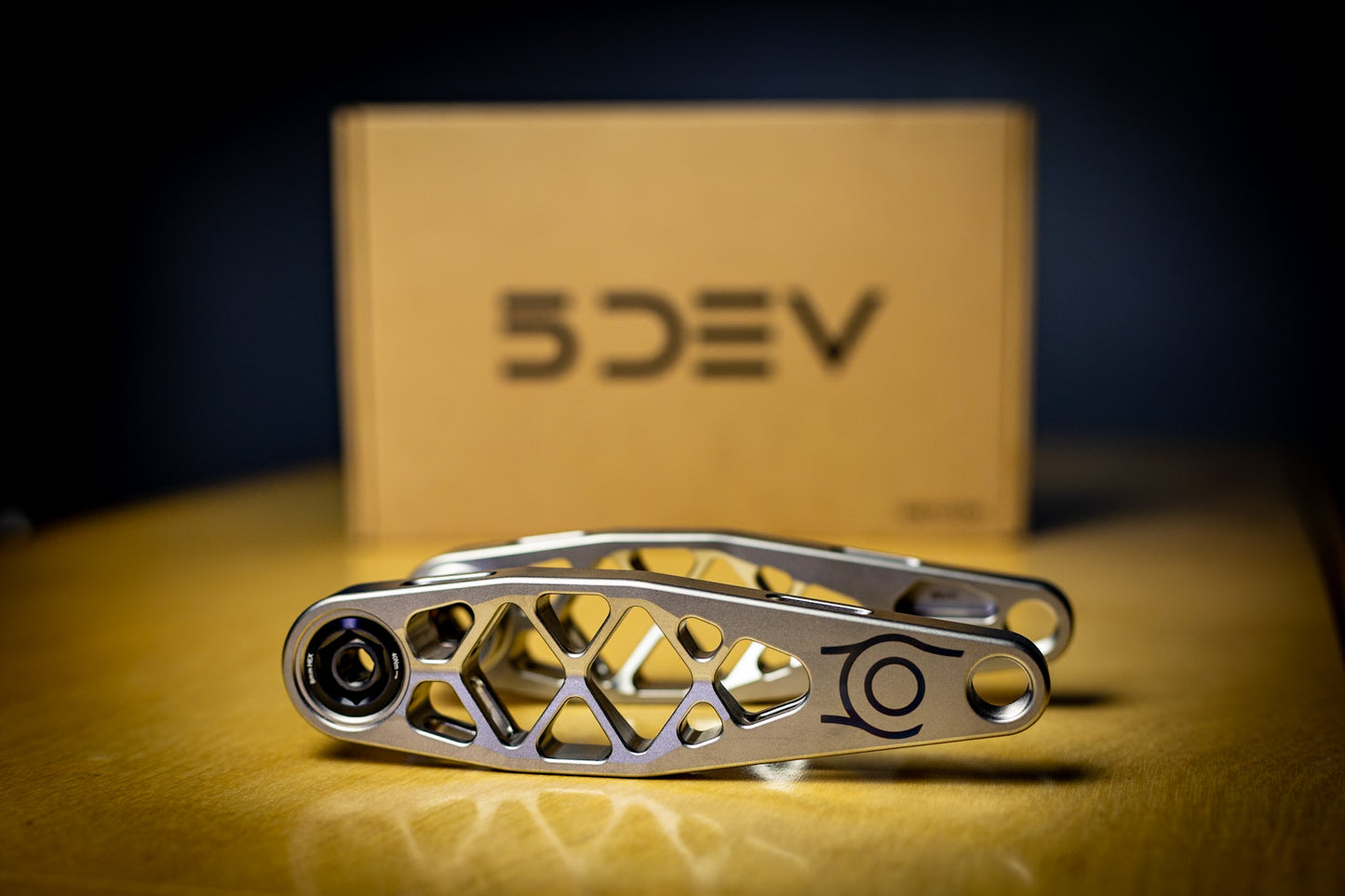 5DEV Titanium Bosch cranks